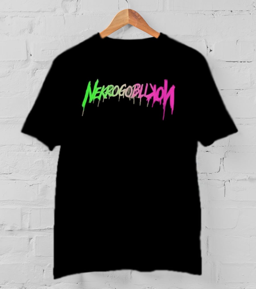 Nekrogoblikon Goblin Mode Wicked Ombre Neon Drip T-Shirt