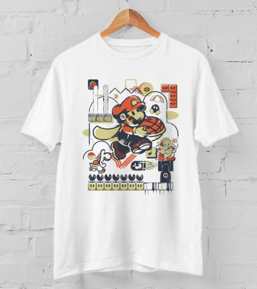 Athletic Acrobatics AGDQ 2025 Mario Retro Adventure Gaming T-Shirt