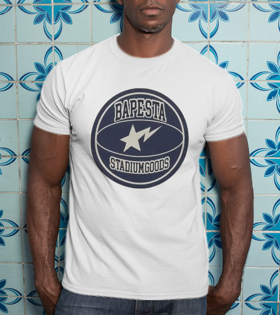 BAPESTA Stadium Goods Basketball Star T-Shirt