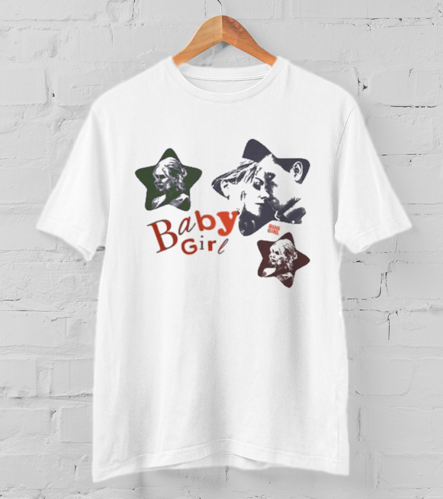 Baby Girl Bug Girl Star Portraits T-Shirt