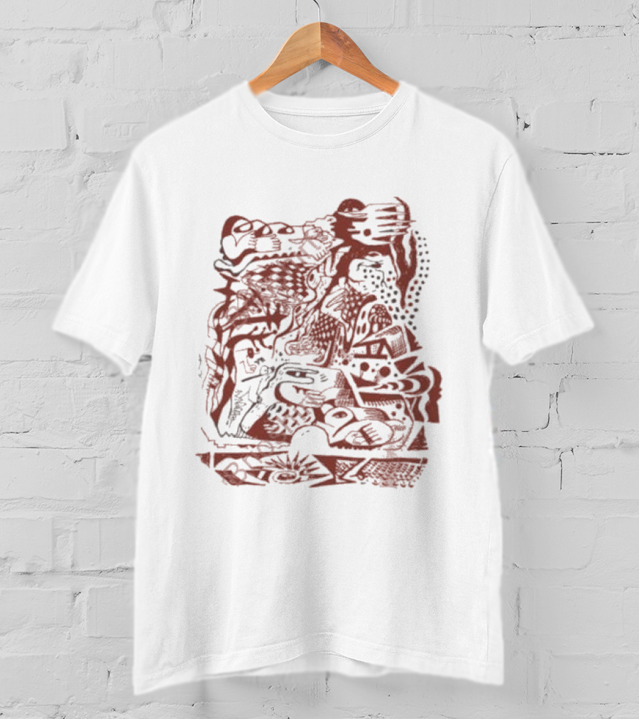 Efdot Studio Playground Abstract Doodle T-Shirt