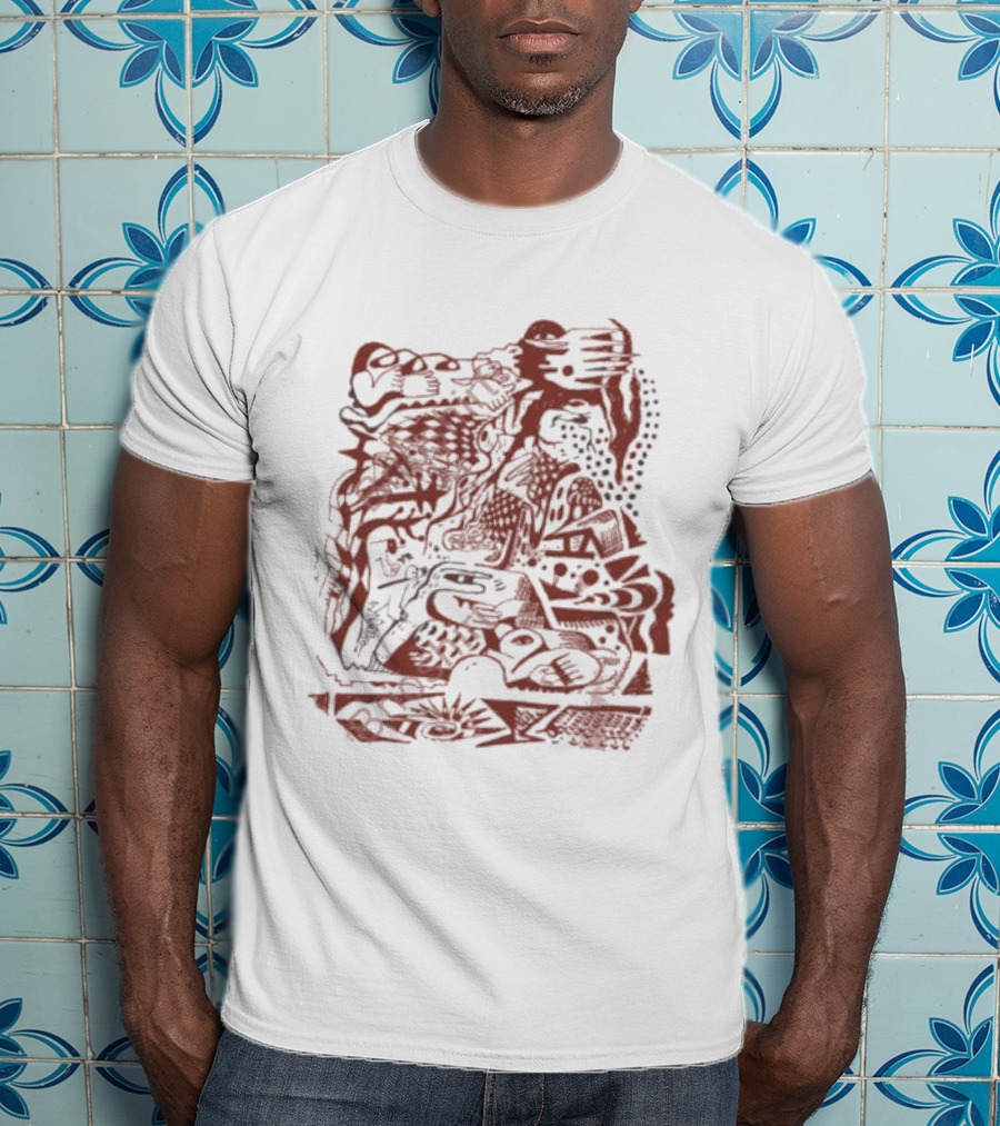 Efdot Studio Playground Abstract Doodle T-Shirt