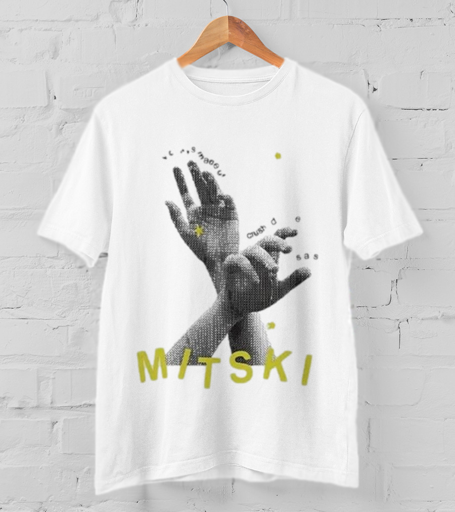 Mitski My Body’s Made Of Crushed Little Stars Hands T-Shirt