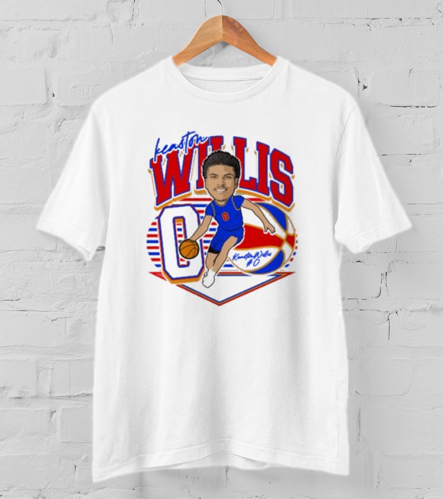 Keaston Willis 0 Basketball Design Tulsa Guard Player T-Shirt