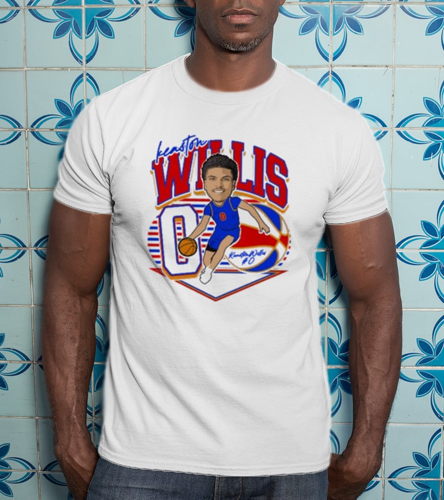 Keaston Willis 0 Basketball Design Tulsa Guard Player T-Shirt