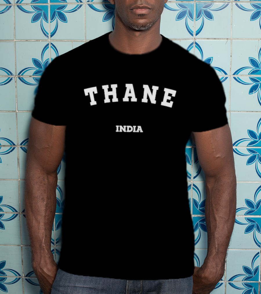 Thane India Classic Arch Lettering T-Shirt