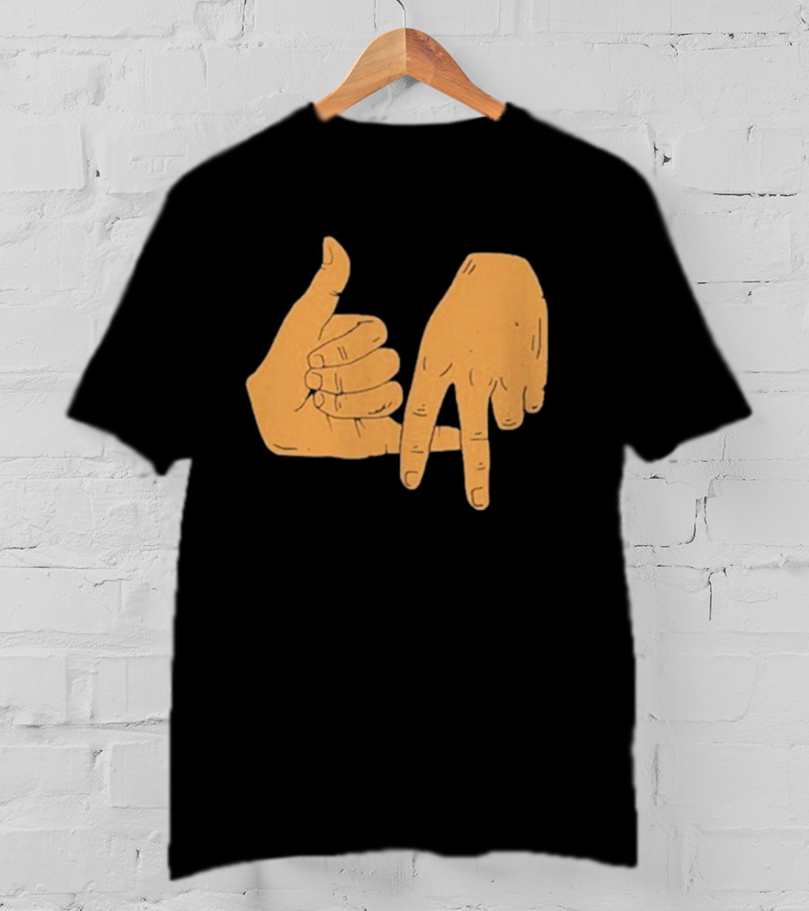 Dirty Coast Los Angeles Hand Gesture T-Shirt