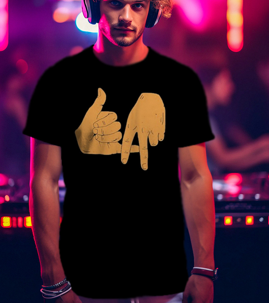 Dirty Coast Los Angeles Hand Gesture T-Shirt