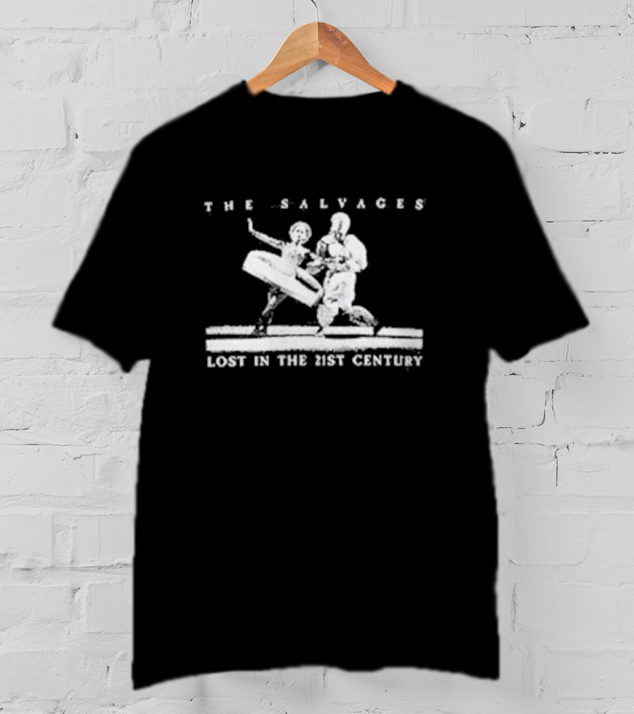 The Salvages Lost In The 21st Century Iconic Robot And Diver Scene T-Shirt