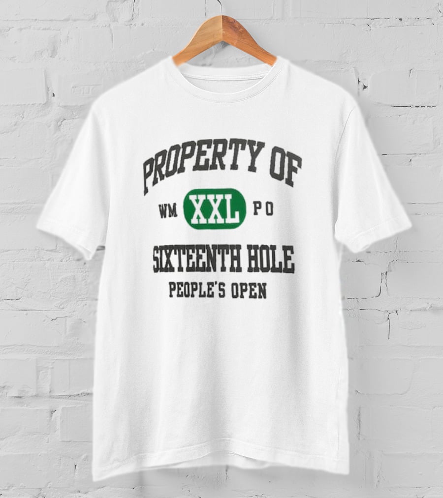 WM Phoenix Open Property Of Sixteenth Hole People's Open XXL T-Shirt