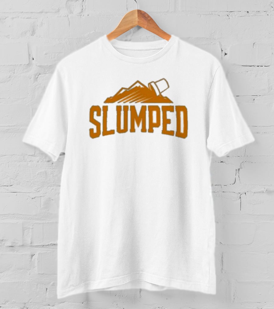 Slumped Gold Mountain Cup T-Shirt