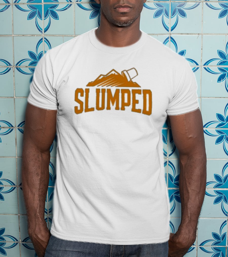 Slumped Gold Mountain Cup T-Shirt