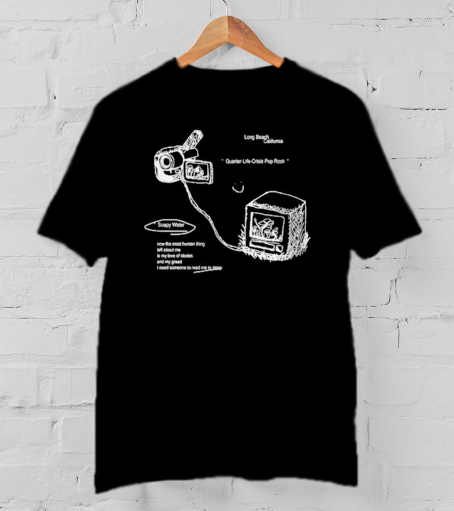 Chase Petra Soapy Water Long Beach California Quarter-Life-Crisis Pop Rock T-Shirt