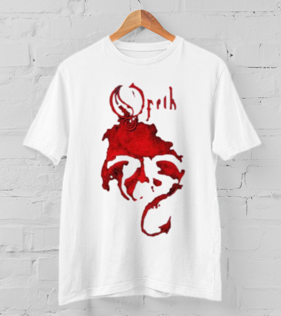Opeth Heritage Red Skull T-Shirt