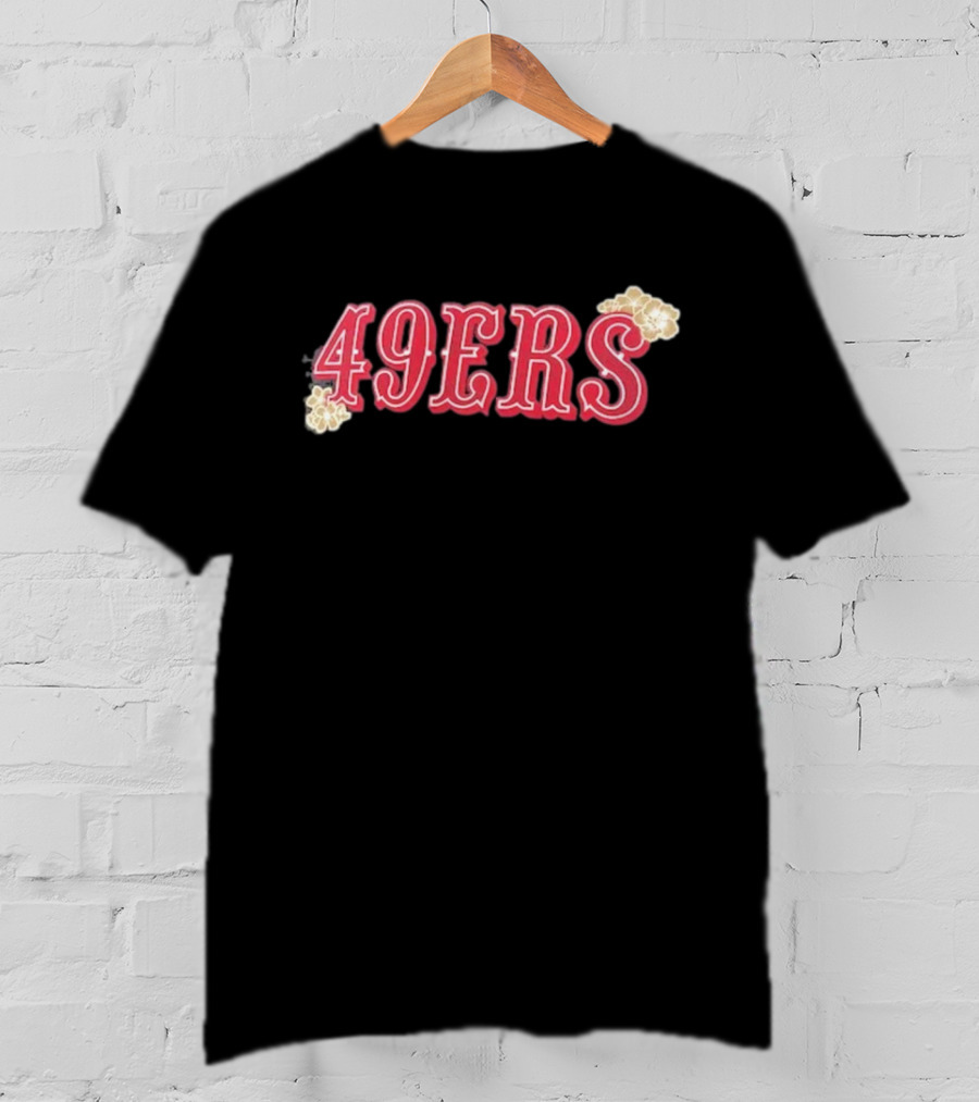 San Francisco 49ers 49ERS AAPI Apex Collection Floral Accents T-Shirt