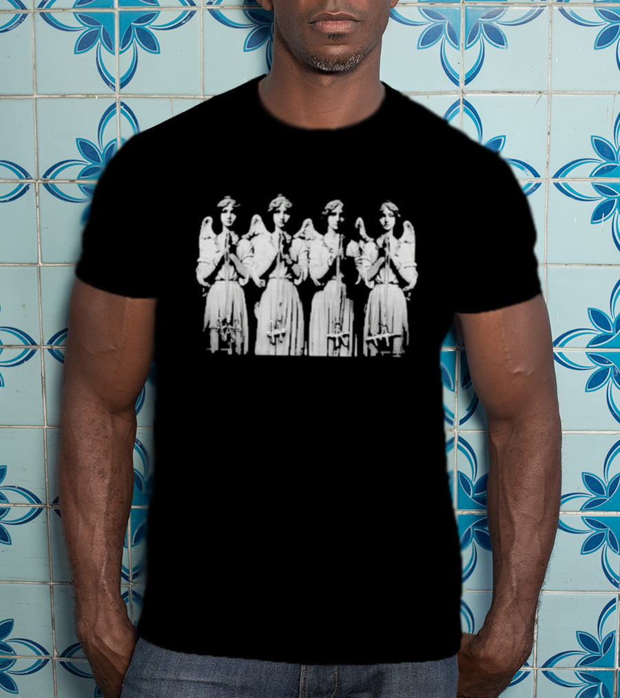 Lil Baby Wham X Who Decides War Four Angelic Statues T-Shirt