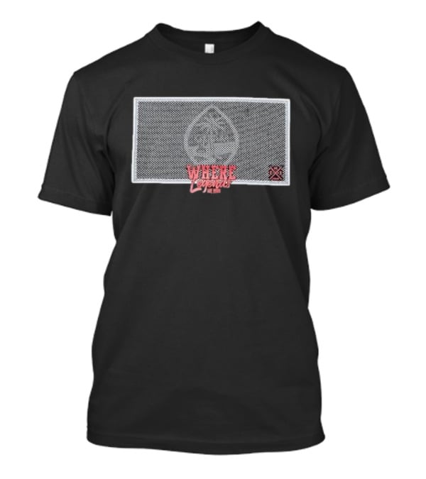 Where Legends Are Born Blk Diamond Shield Red Text Iconic T-Shirt
