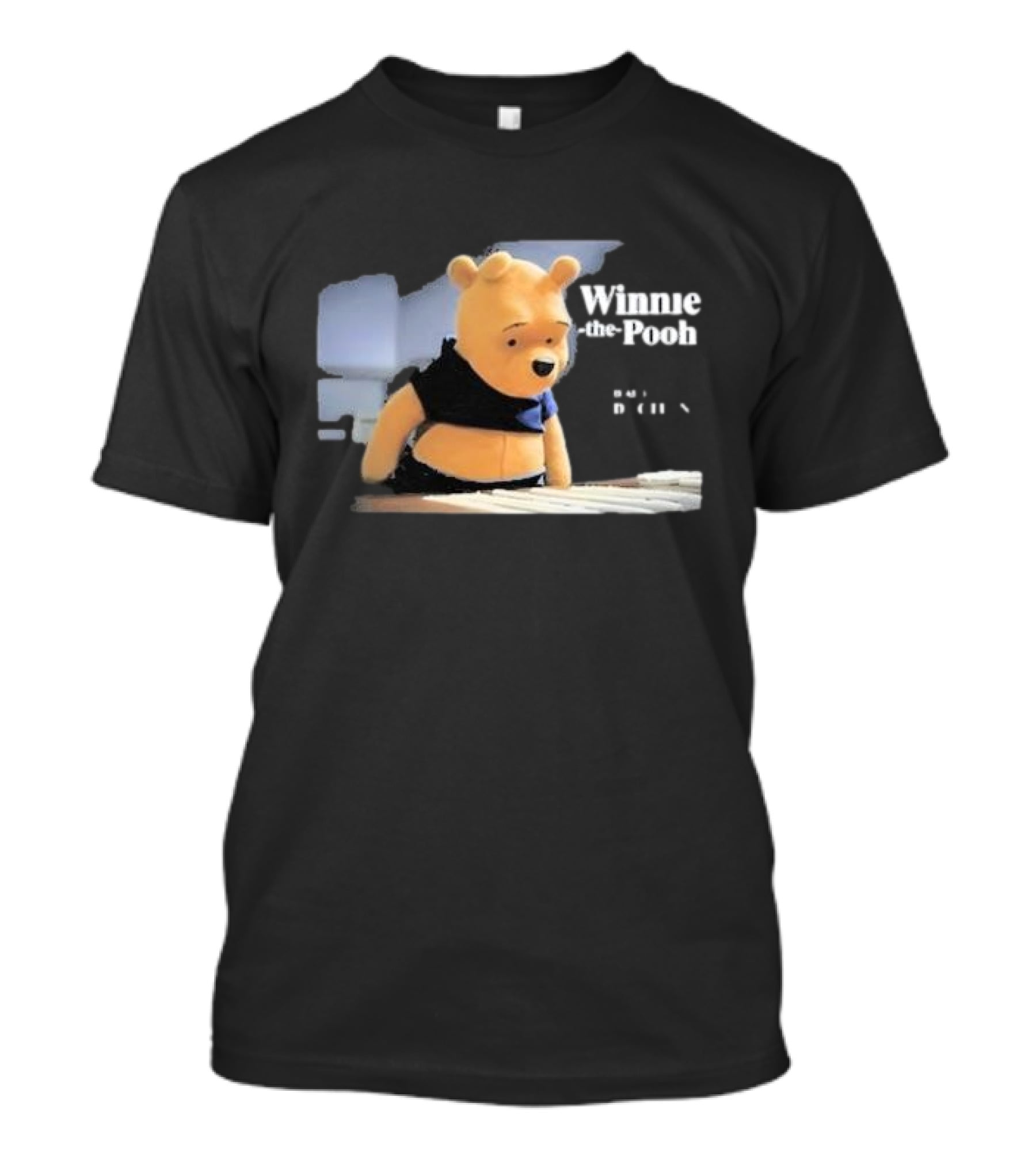 Winnie-the-Pooh Sequel Production Cute Plush Character Fashion T-Shirt