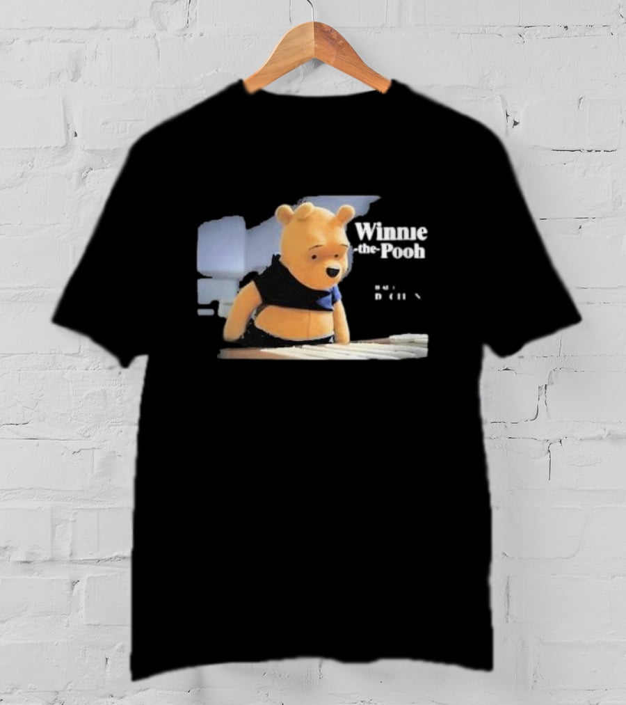 Winnie-the-Pooh Sequel Production Cute Plush Character Fashion T-Shirt