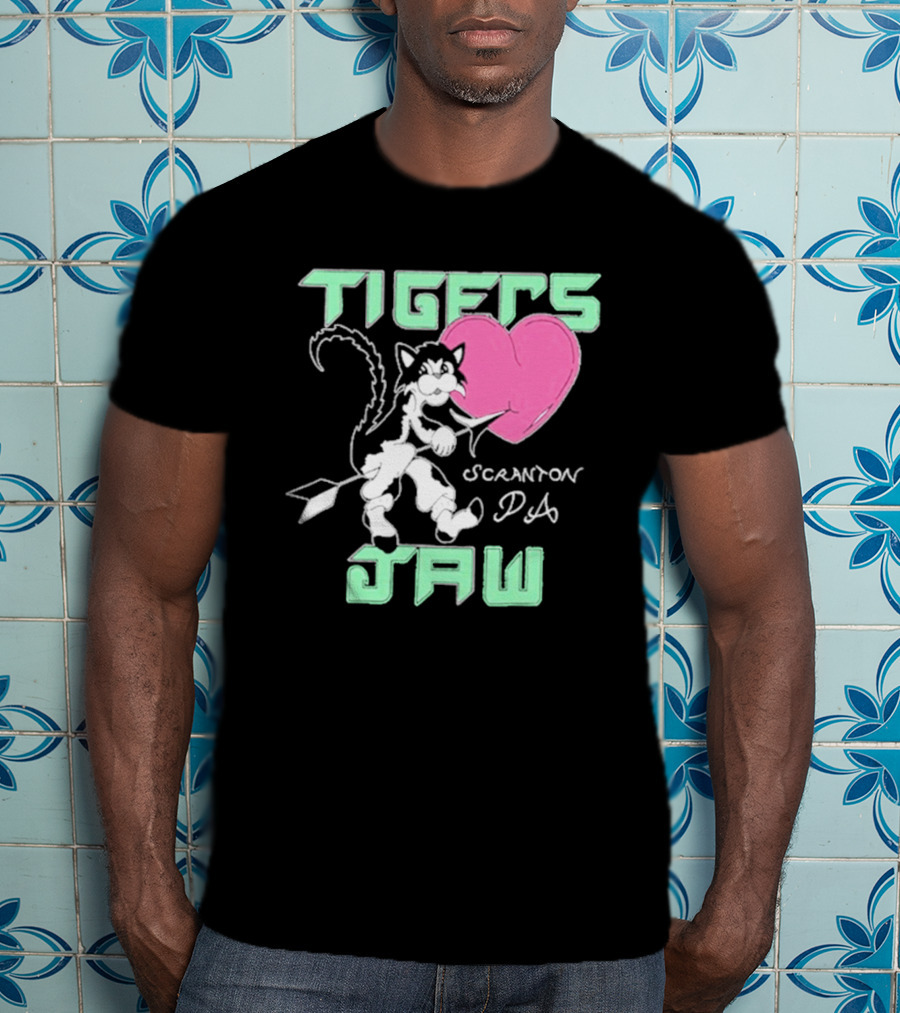 Tigers Jaw Lovecat Scranton PA T-Shirt