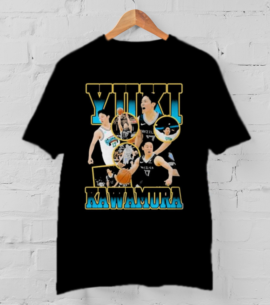 Yuki Kawamura Basketball Action Collage T-Shirt