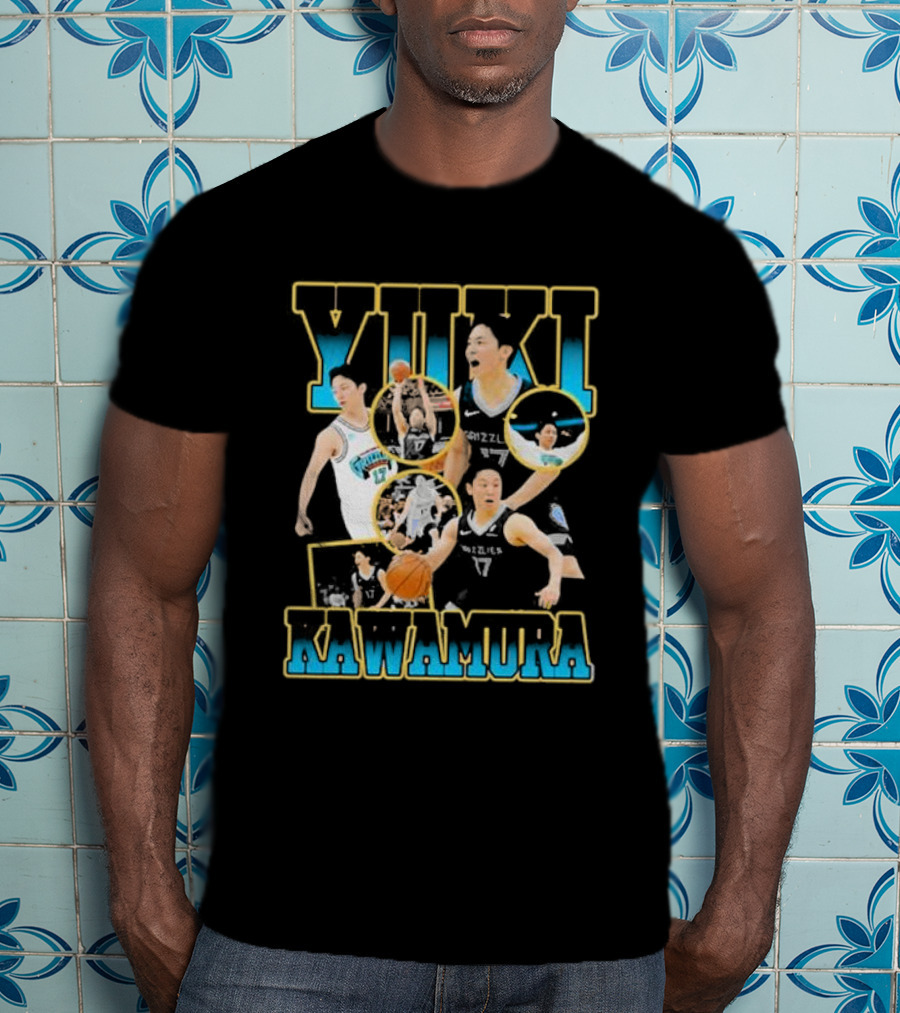 Yuki Kawamura Basketball Action Collage T-Shirt