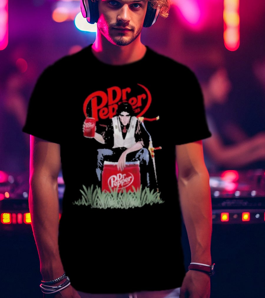 Viktor Season 2 Dr Pepper Warrior Sitting On Dr Pepper Crate T-Shirt