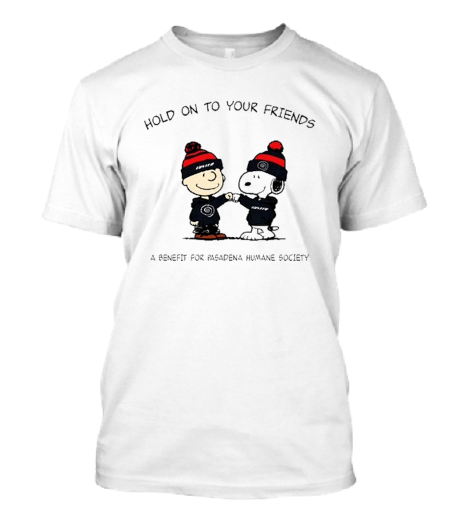 Hold On To Your Friends Benefit For Pasadena Humane Society Whirr X Luster T-Shirt