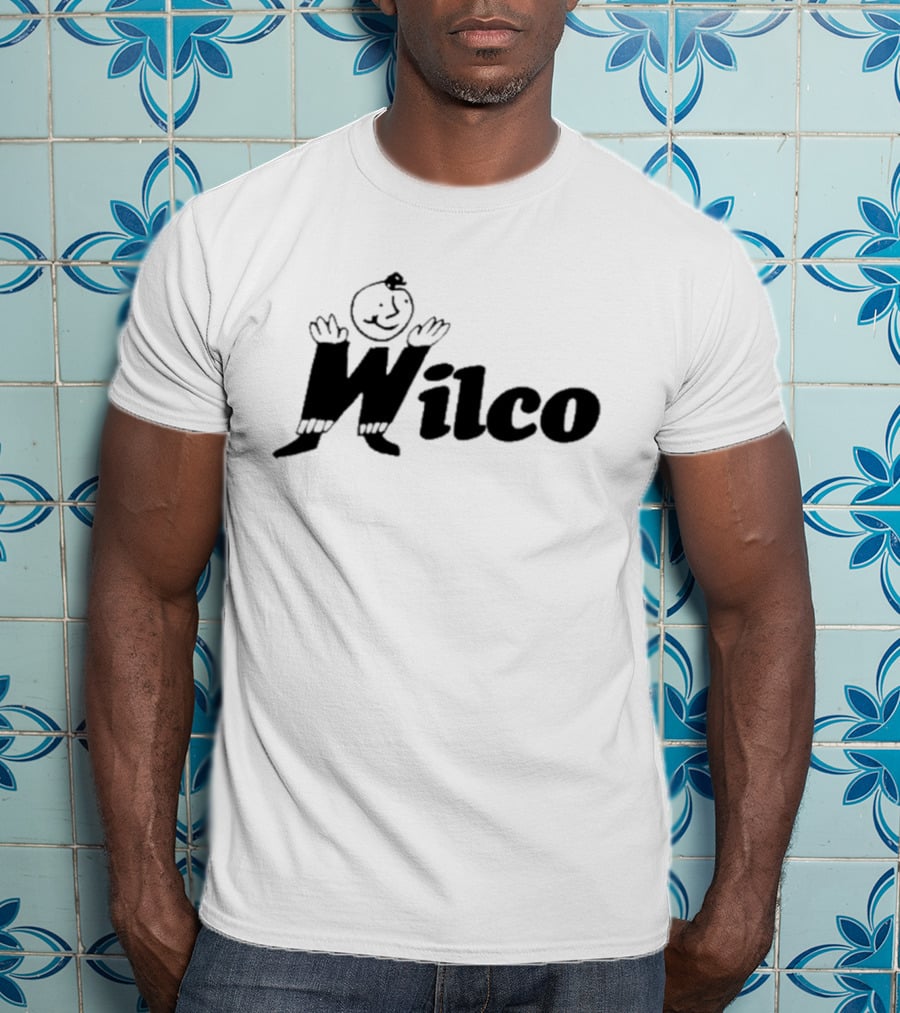 Wilco Iconic Cartoon Logo Wilco Madalyn Stefanak T-Shirt
