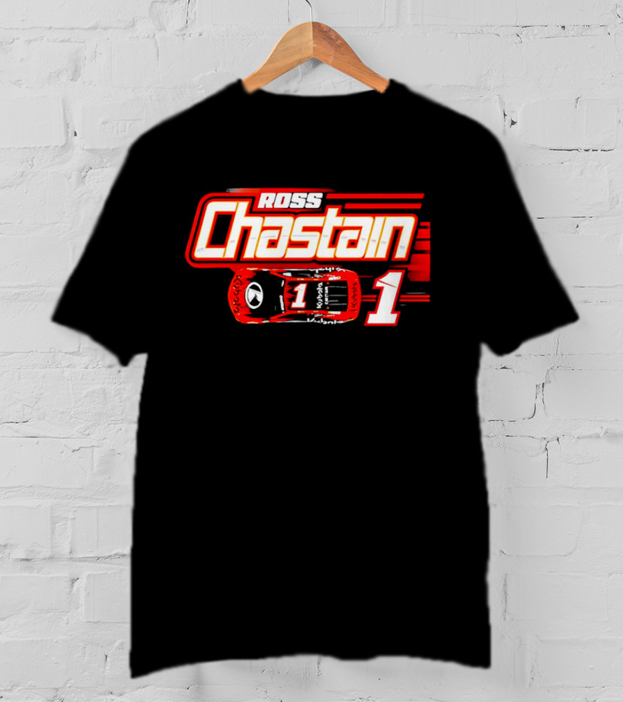 Ross Chastain 1 Racing Car Number One T-Shirt