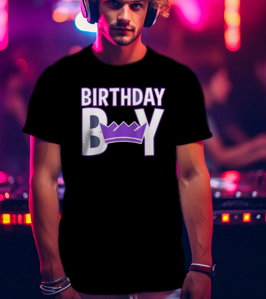 Birthday Boy Sacramento Kings NBA T-Shirt