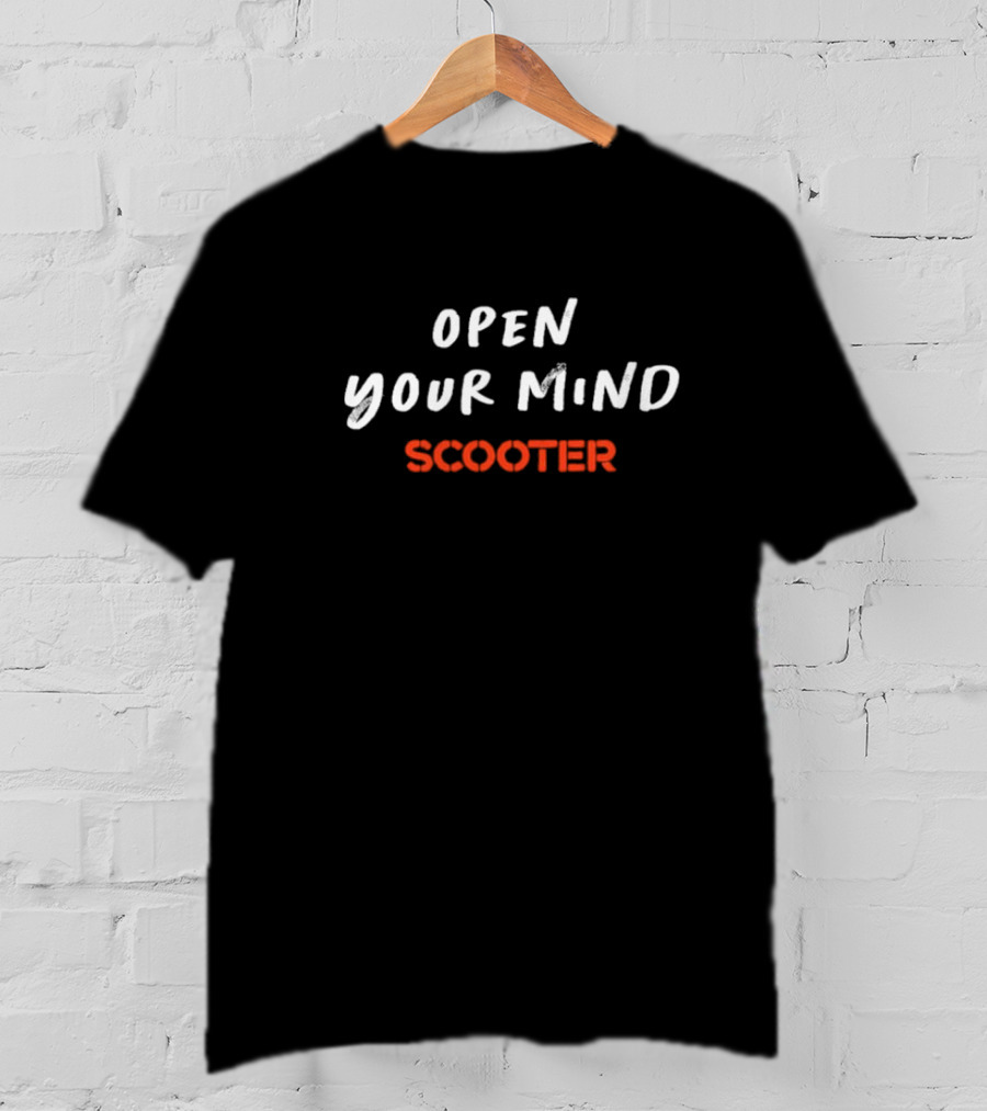 Open Your Mind Scooter T-Shirt