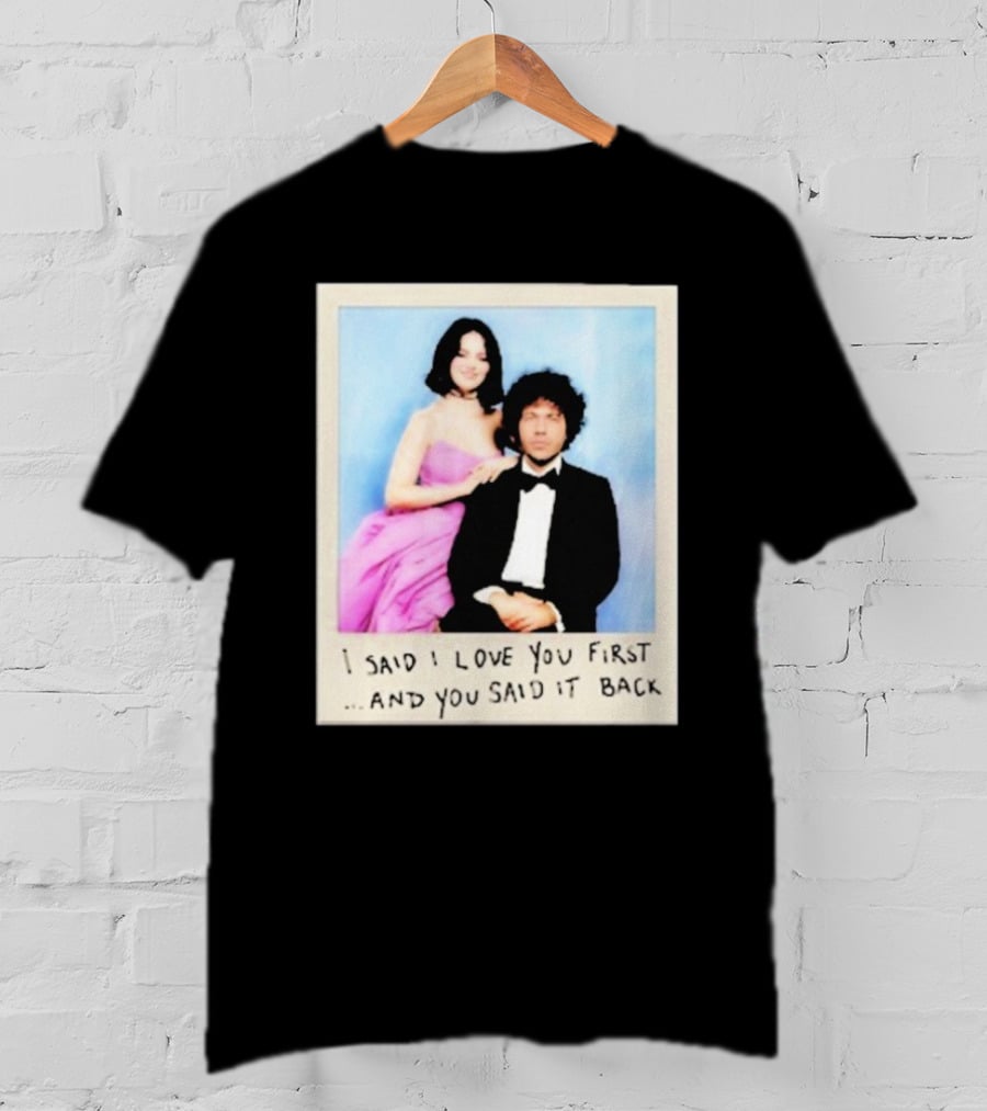 Selena Gomez I Said I Love You First And You Said It Back Polaroid Photo T-Shirt