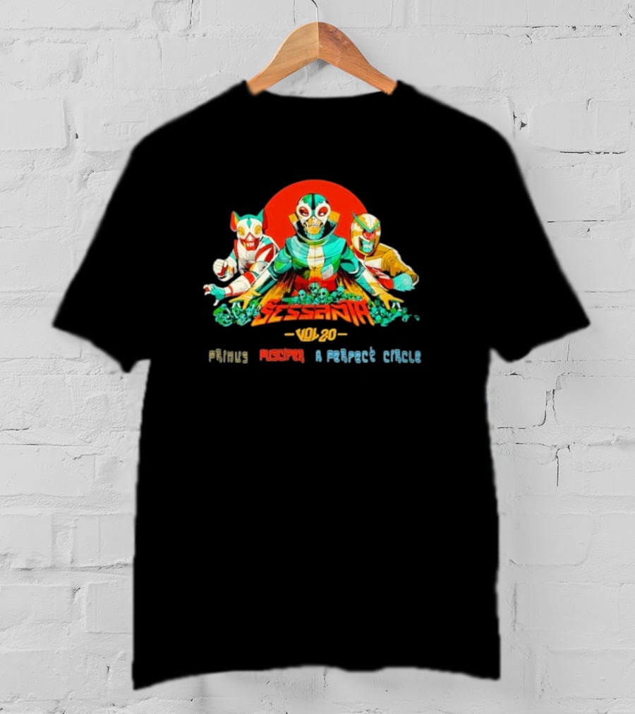 Sessanta Vol 2.0 Primus Puscifer A Perfect Circle May 6 2025 Hollywood FL T-Shirt