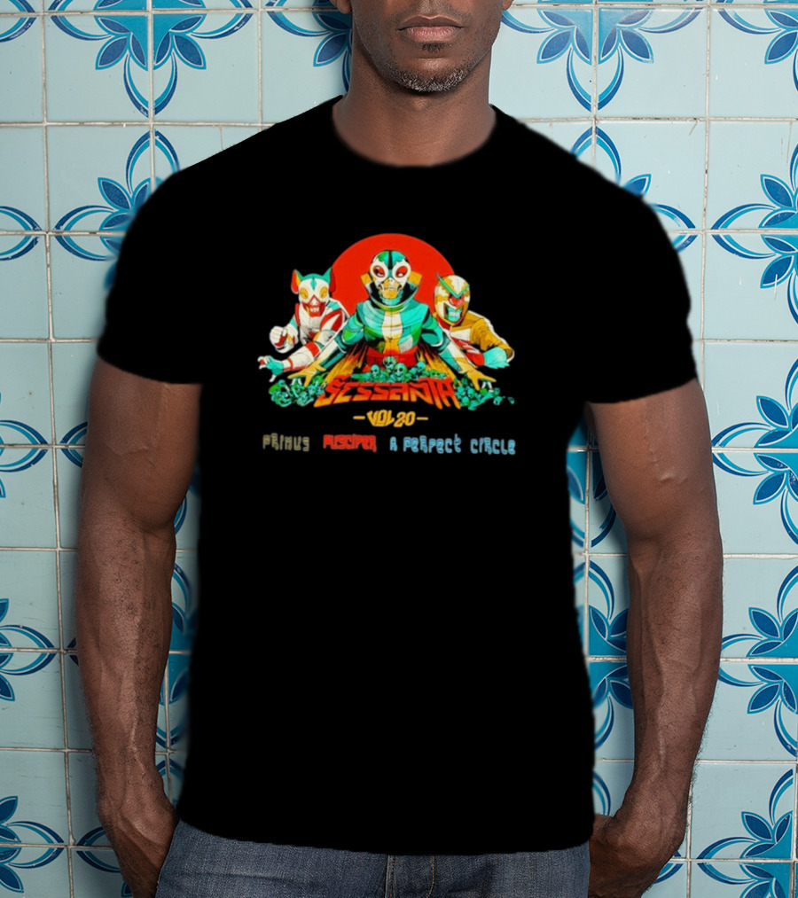 Sessanta Vol 2.0 Primus Puscifer A Perfect Circle May 6 2025 Hollywood FL T-Shirt