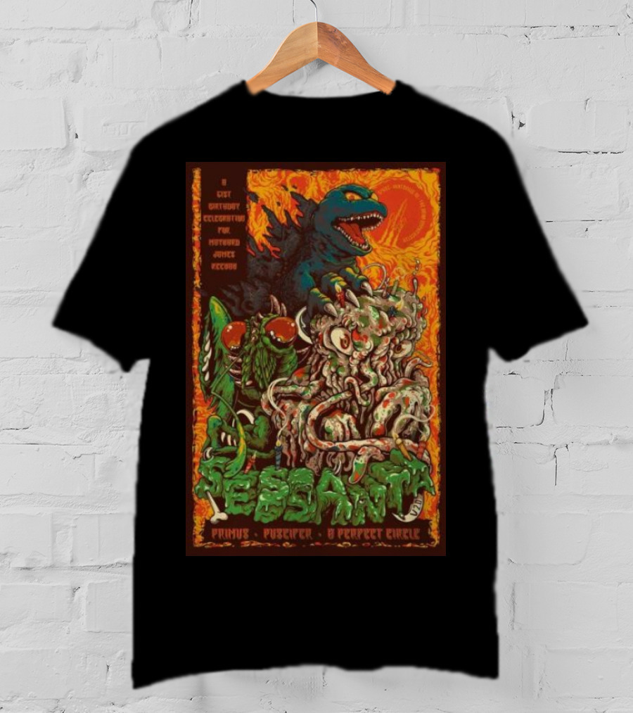 Sessanta Maynard James Keenan 60th Birthday Celebration Primus Puscifer A Perfect Circle T-Shirt