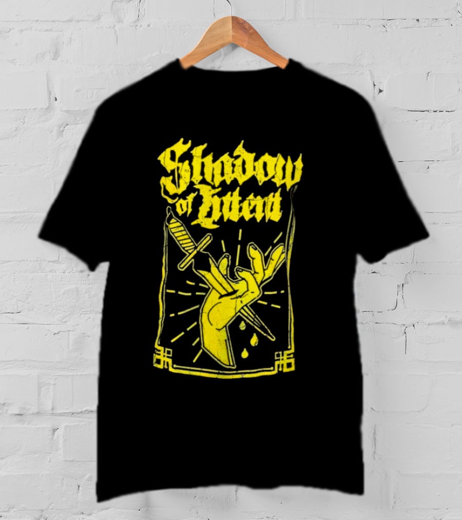 Shadow Of Intent Dagger Aura And Hand Motif T-Shirt