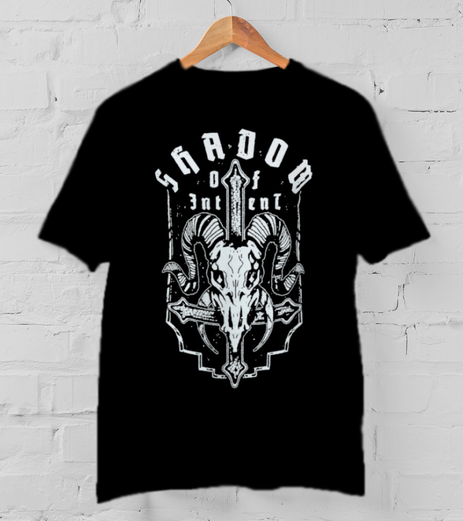 Shadow Of Intent Goat Skull Sword Emblem T-Shirt
