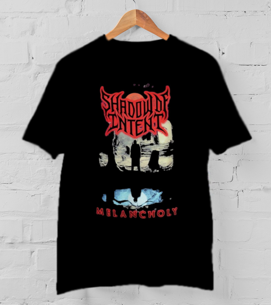 Shadow Of Intent Melancholy Skull Art T-Shirt