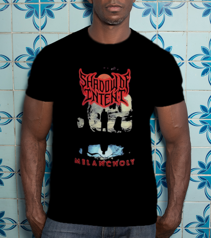 Shadow Of Intent Melancholy Skull Art T-Shirt