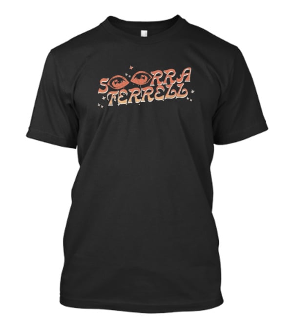 Sierra Ferrell Eyes Retro Typography With Eye Motif T-Shirt