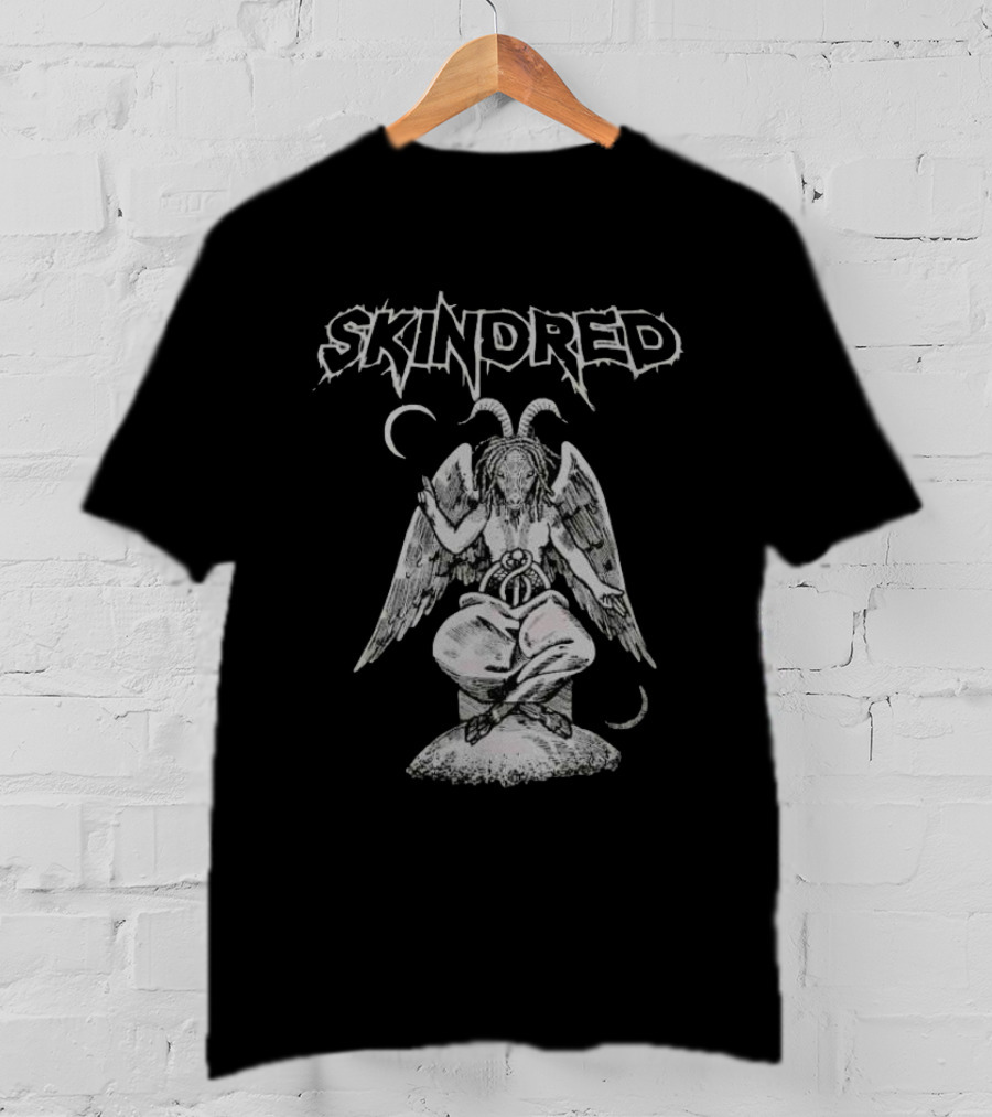 Skindred True Newportian Ragga Metal Angel With Wings And Horns T-Shirt