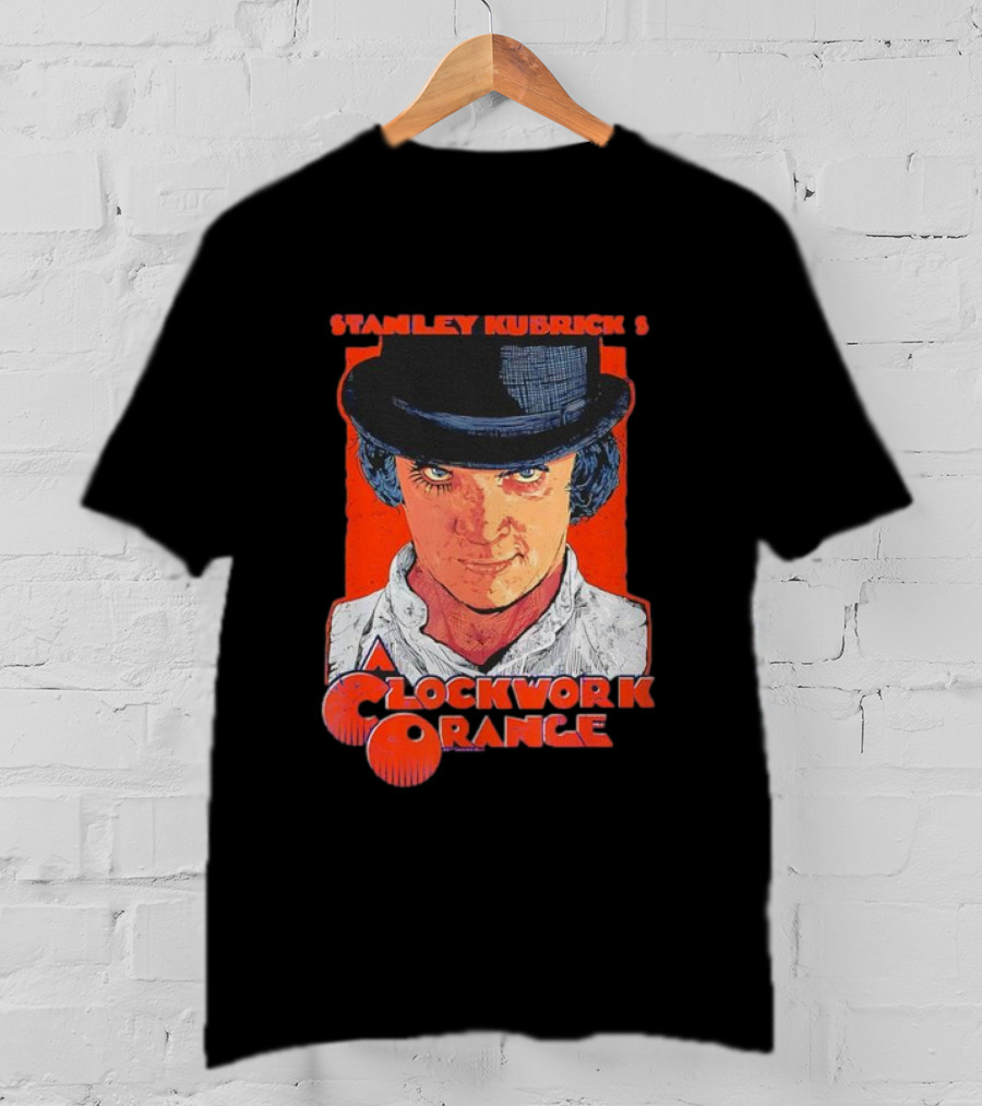 Stanley Kubrick’s Work Orange Vintage Style T-Shirt