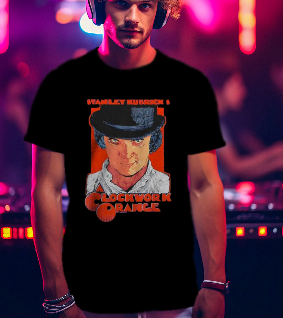 Stanley Kubrick’s Work Orange Vintage Style T-Shirt