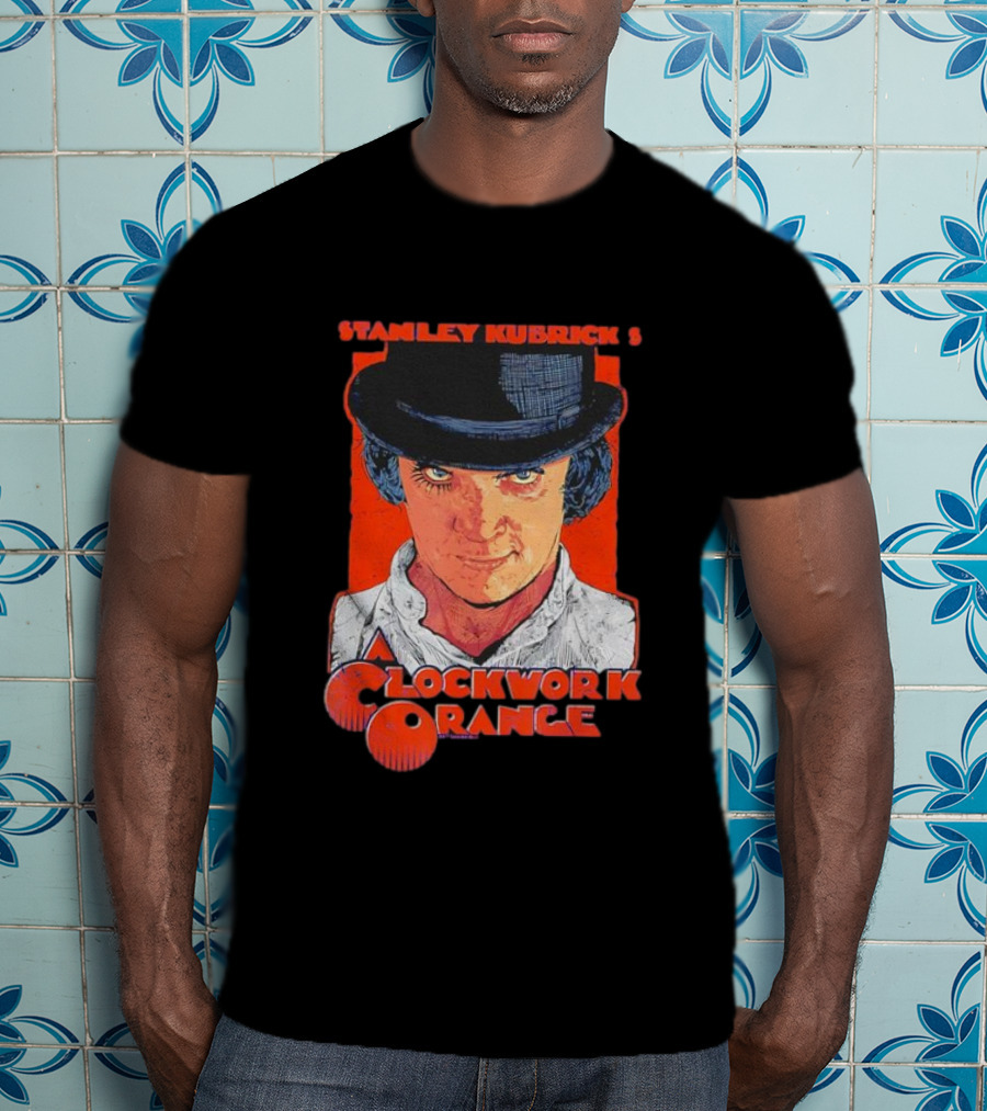 Stanley Kubrick’s Work Orange Vintage Style T-Shirt