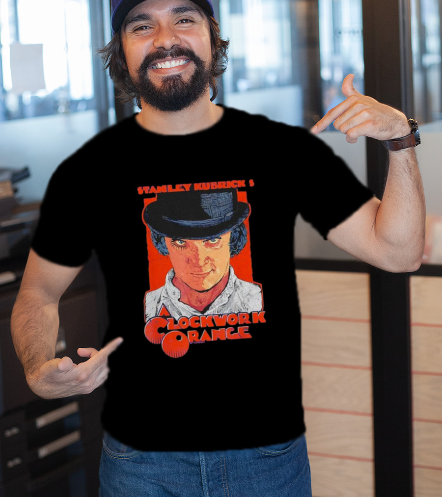 Stanley Kubrick’s Work Orange Vintage Style T-Shirt