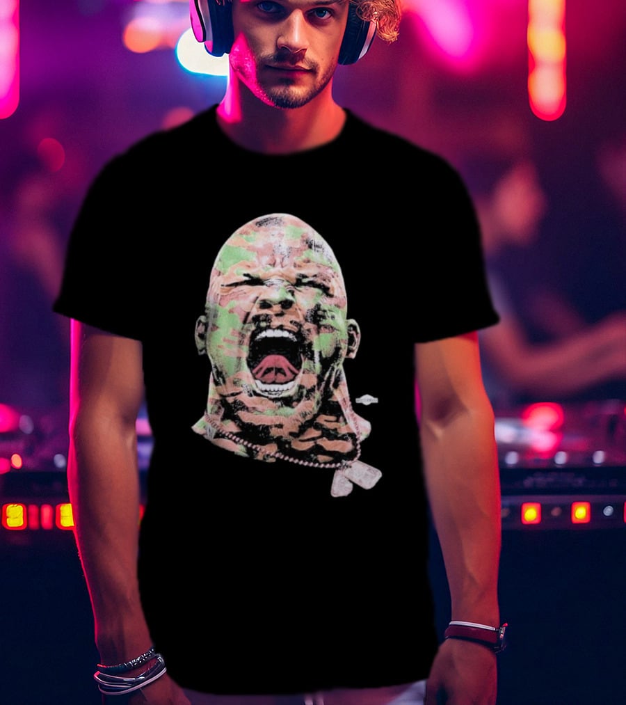 Steve Austin Camo Pattern Hellstar X WWE Wrestlemania 41 316 2025 T-Shirt