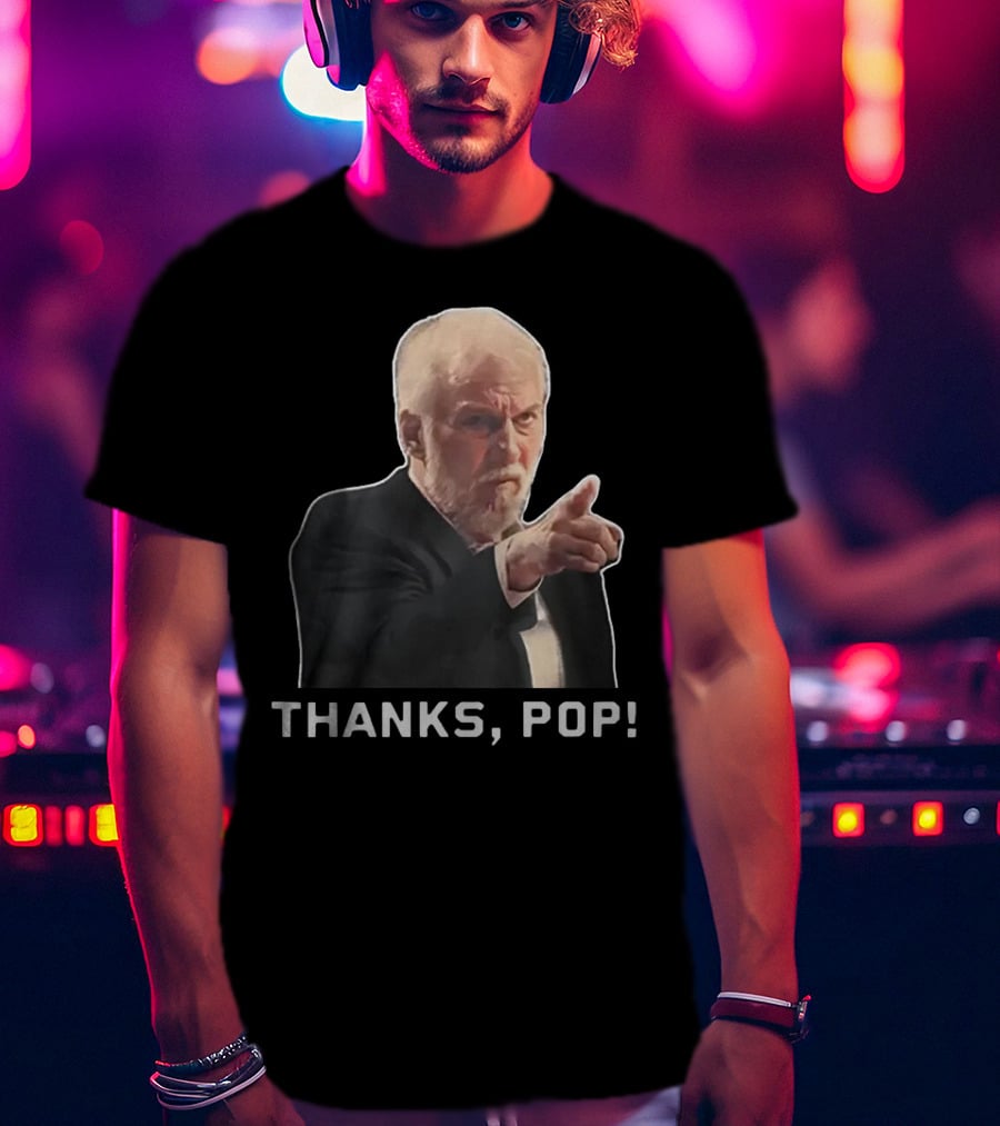 Steve Kerr Gregg Popovich Thanks Pop Pointing Gesture T-Shirt