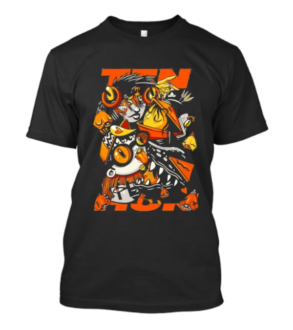 Ten Hundred Noggins Redux Blend Of Colors And Eyes T-Shirt