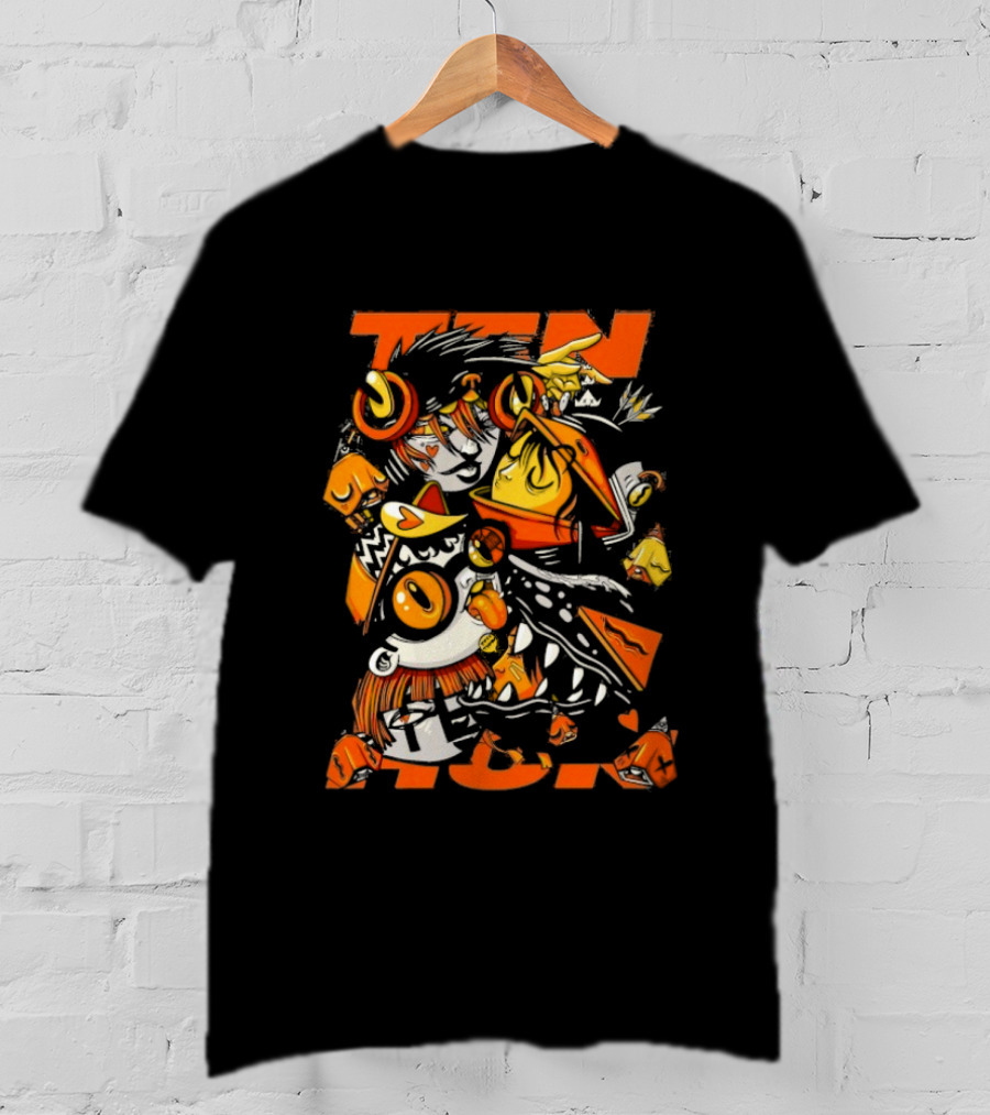 Ten Hundred Noggins Redux Blend Of Colors And Eyes T-Shirt